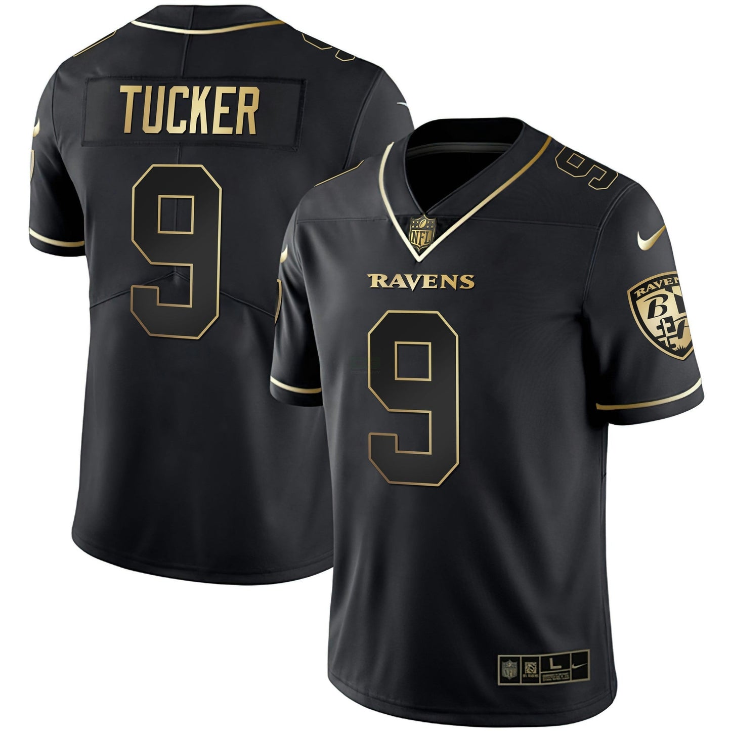 Camisa NFL Baltimore Ravens Men’s Gold Vapor Jersey
