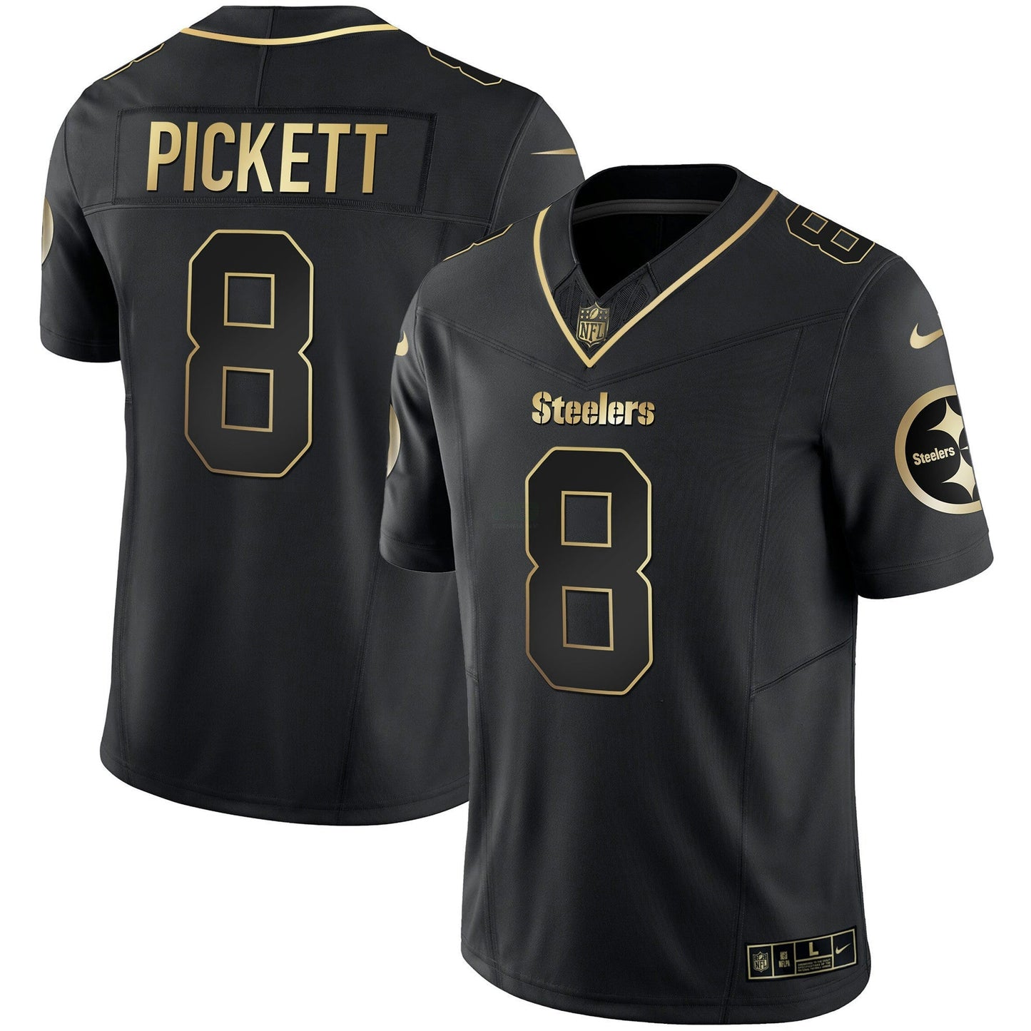 Camisa NFL Pittsburgh Steelers Men’s Gold Vapor Jersey