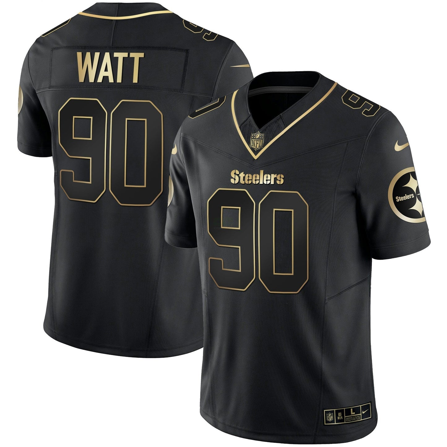 Camisa NFL Pittsburgh Steelers Men’s Gold Vapor Jersey