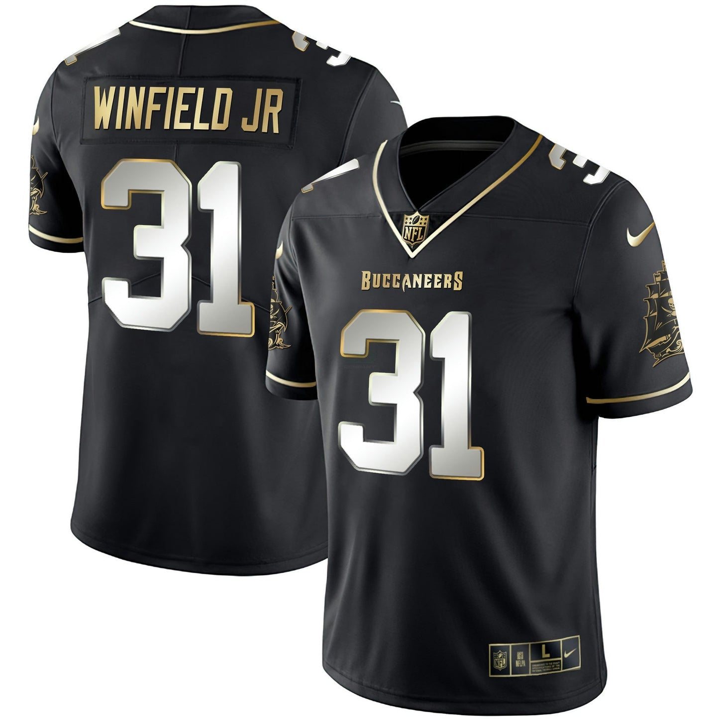 Camisa NFL Tampa Bay Buccaneers Men’s Gold Vapor Jersey