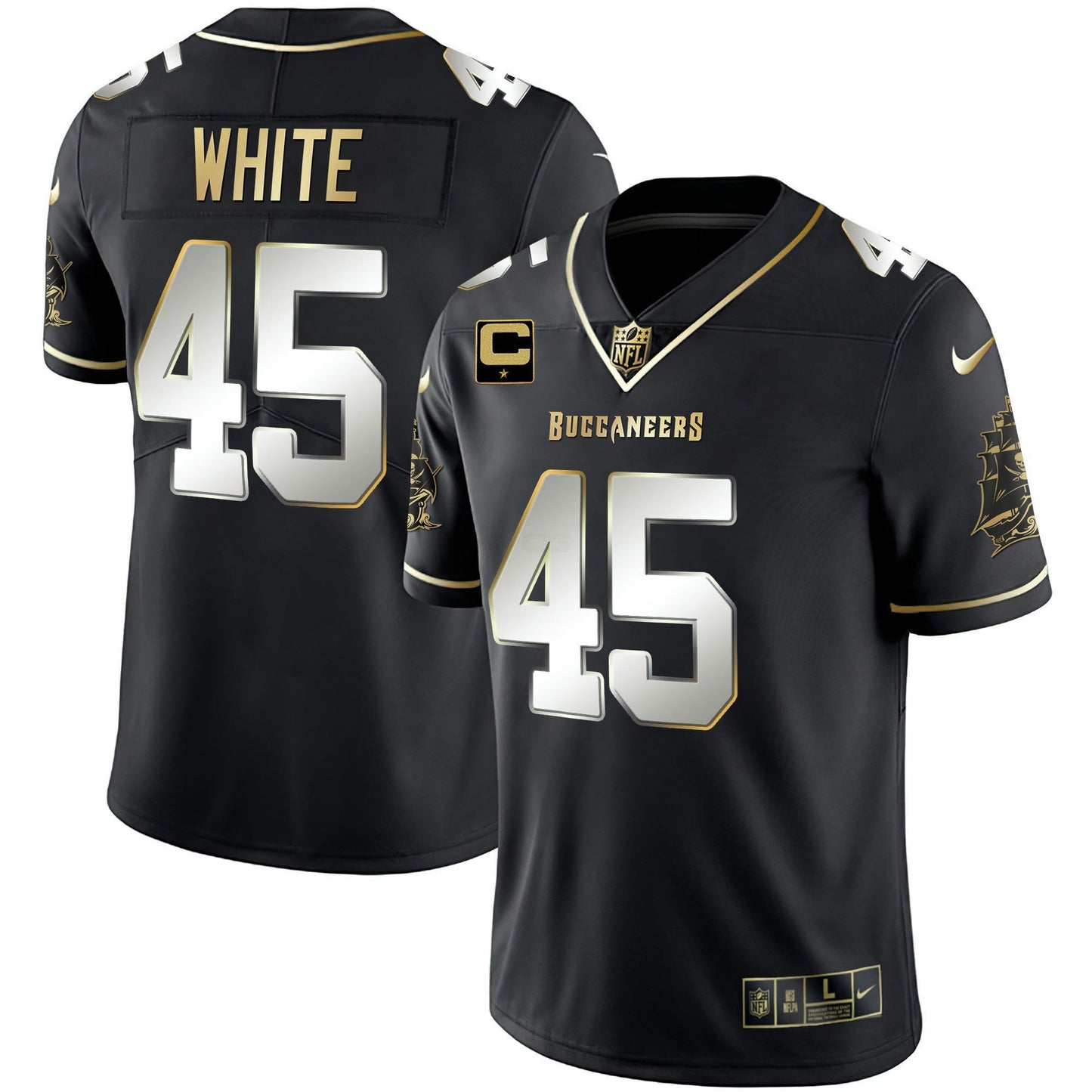 Camisa NFL Tampa Bay Buccaneers Men’s Gold Vapor Jersey