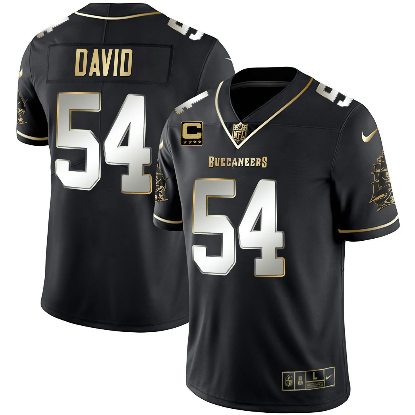 Camisa NFL Tampa Bay Buccaneers Men’s Gold Vapor Jersey
