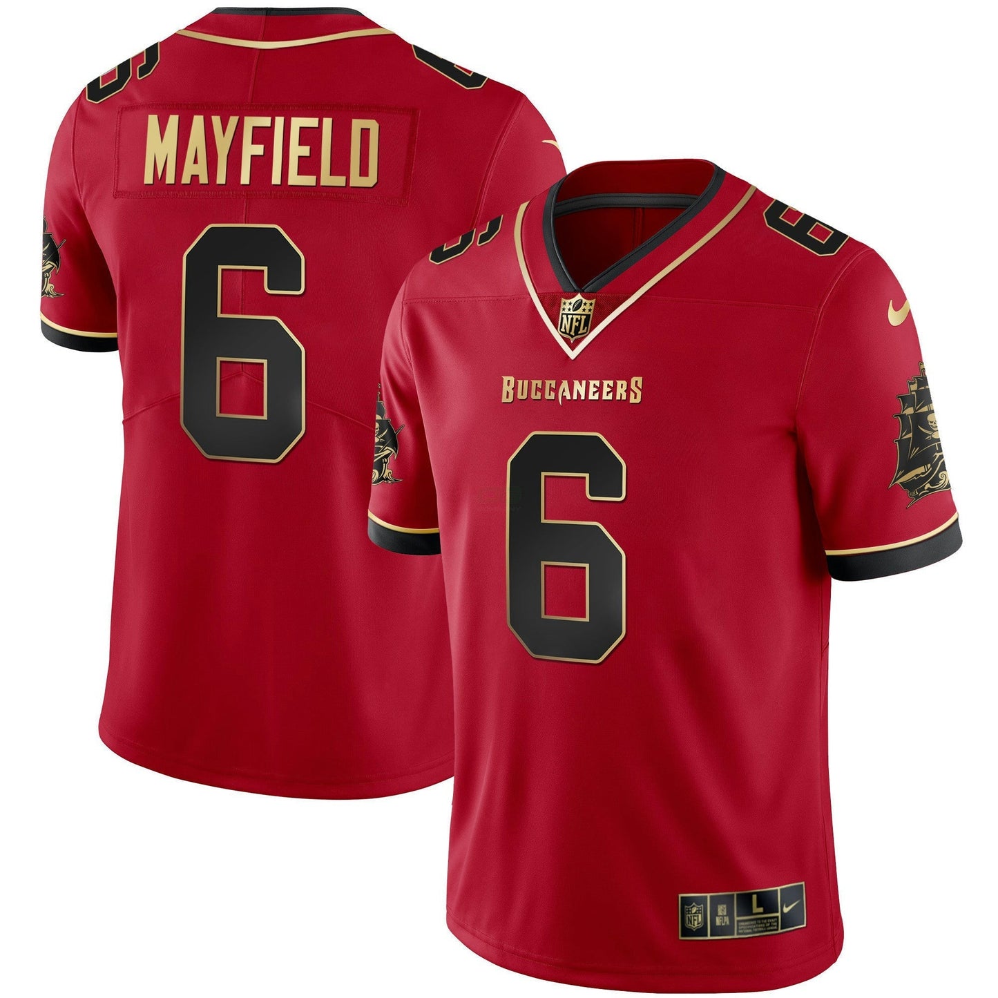 Camisa NFL Tampa Bay Buccaneers Men’s Gold Vapor Jersey