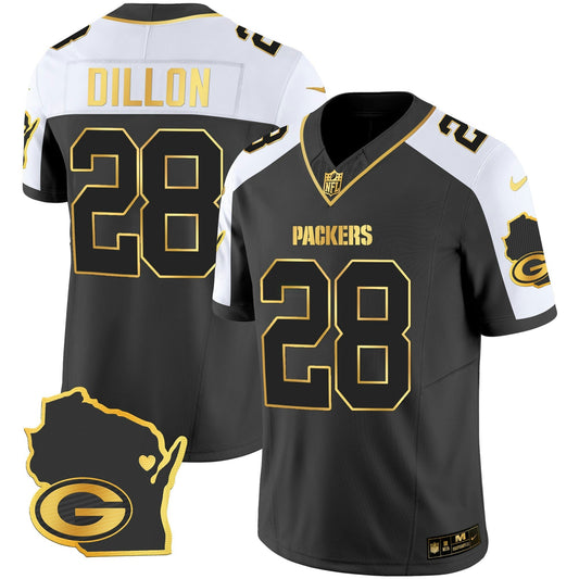Camisa NFL Men’s Home Patch Dourada Vapor Jersey V2