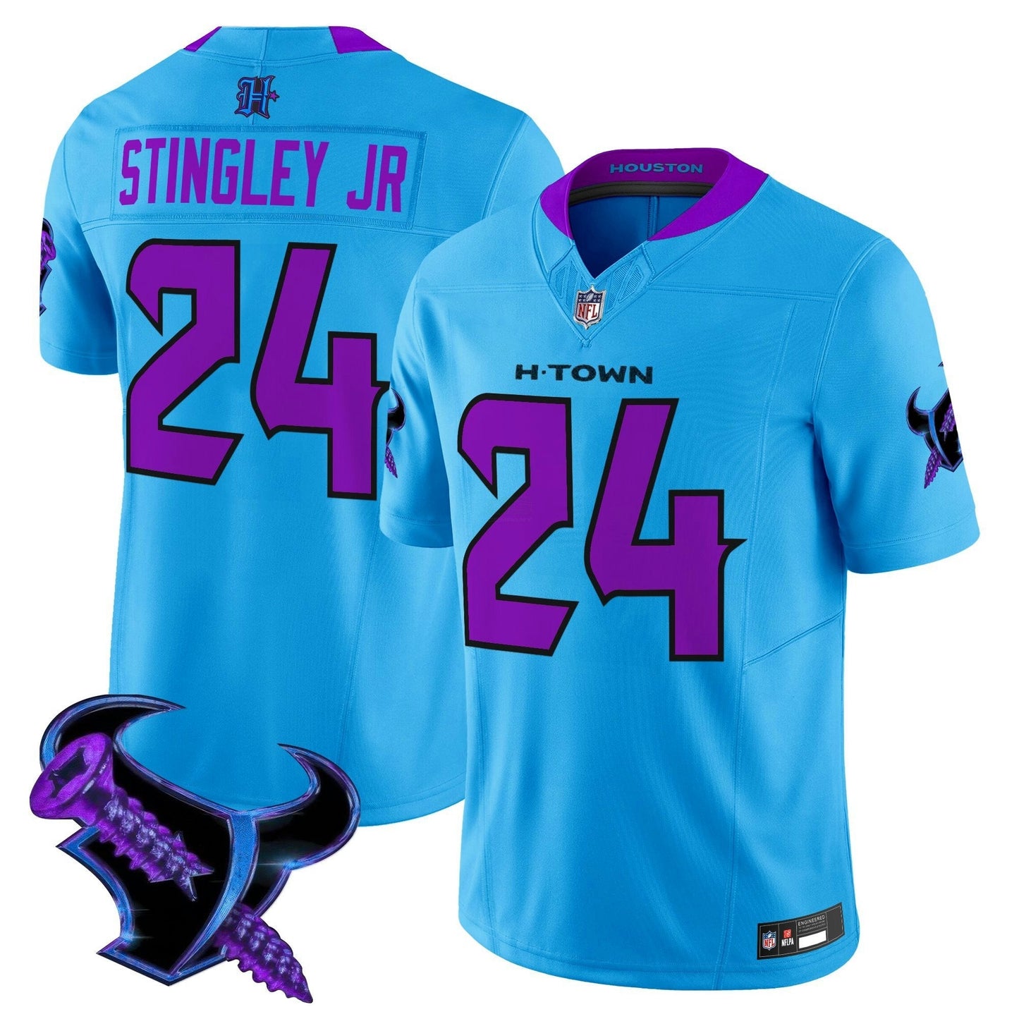 Camisa NFL Men’s Houston 2025 DJ Screw Vapor Limited Jersey