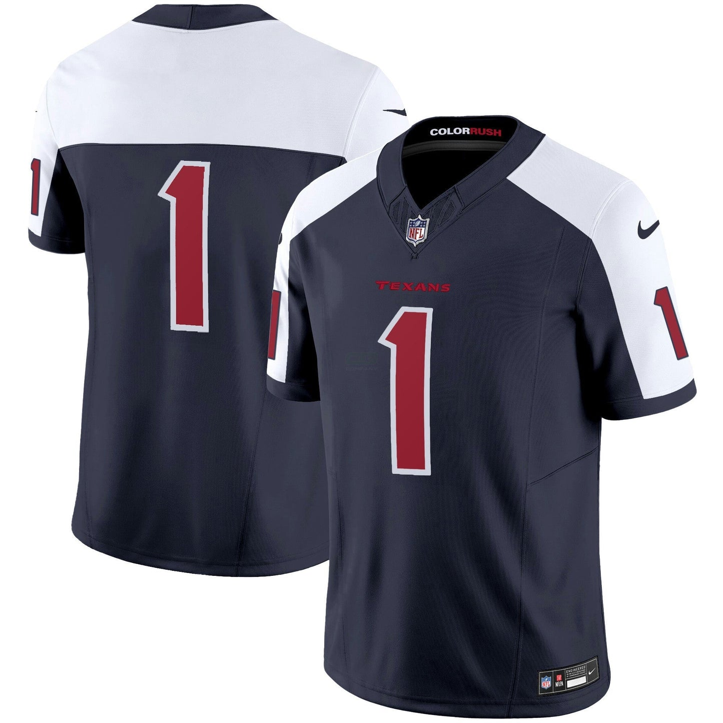 Camisa NFL Men’s Houston Color Rush Legend Vapor Jersey