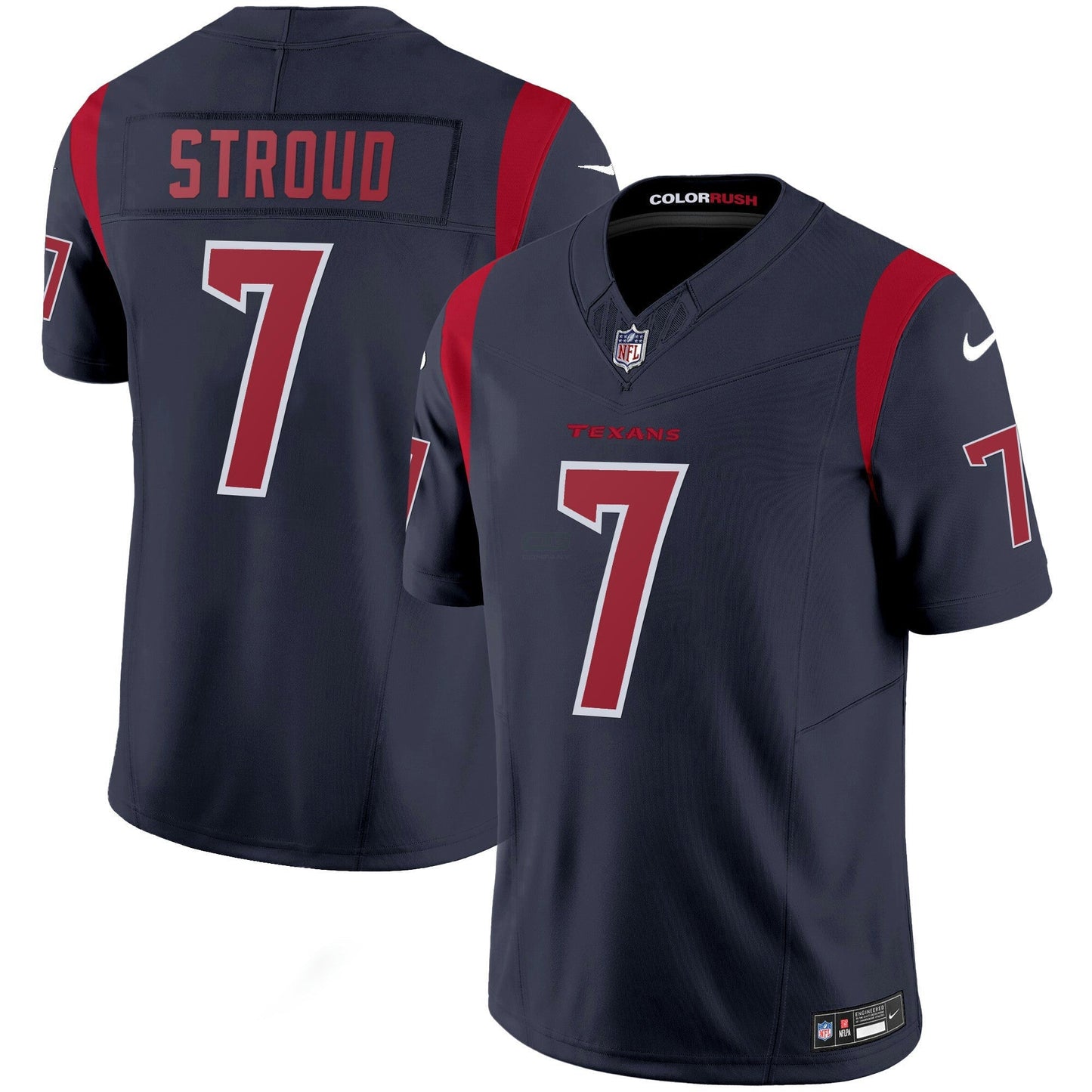 Camisa NFL Men’s Houston Color Rush Legend Vapor Jersey