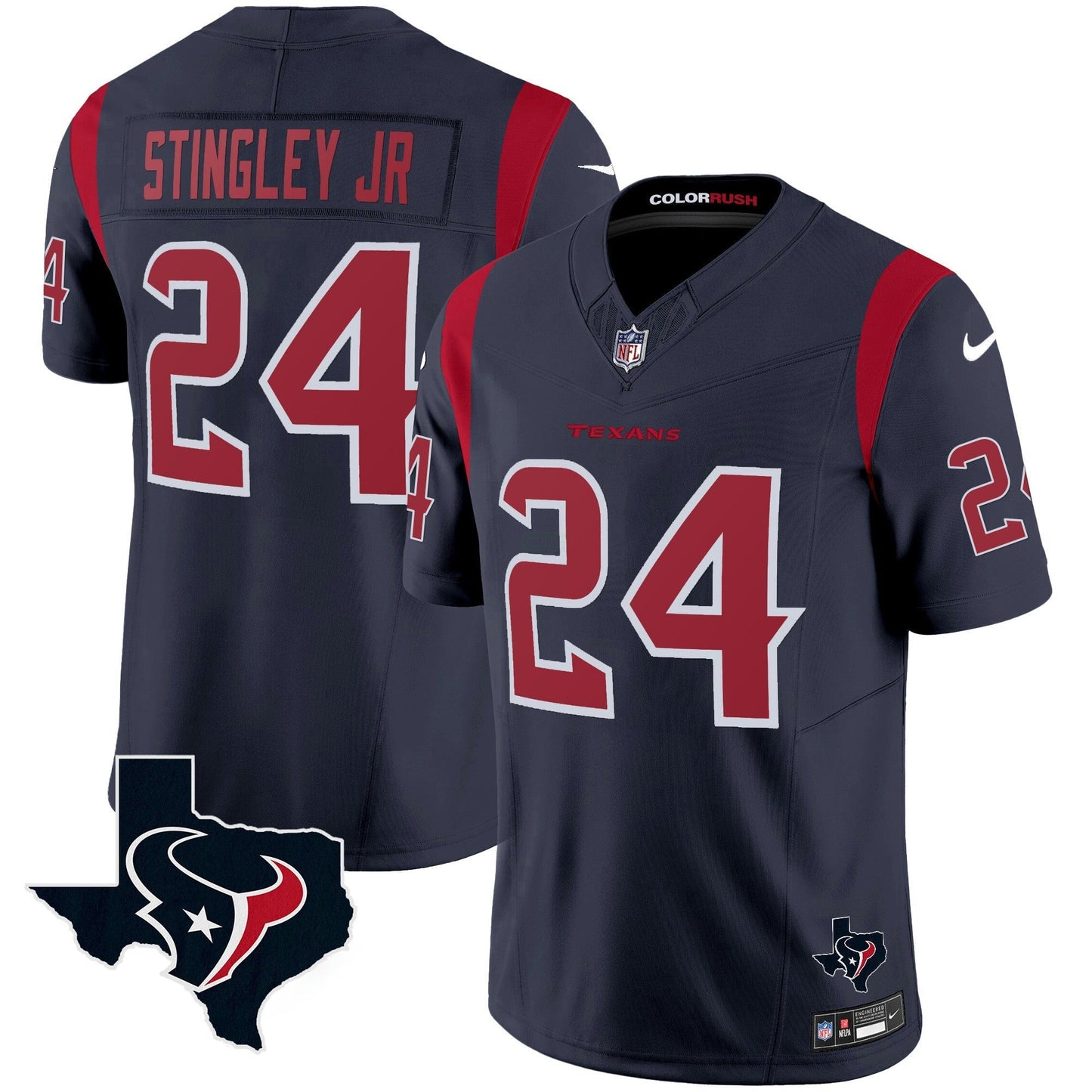 Camisa NFL Men’s Houston Color Rush Legend Vapor Jersey V2