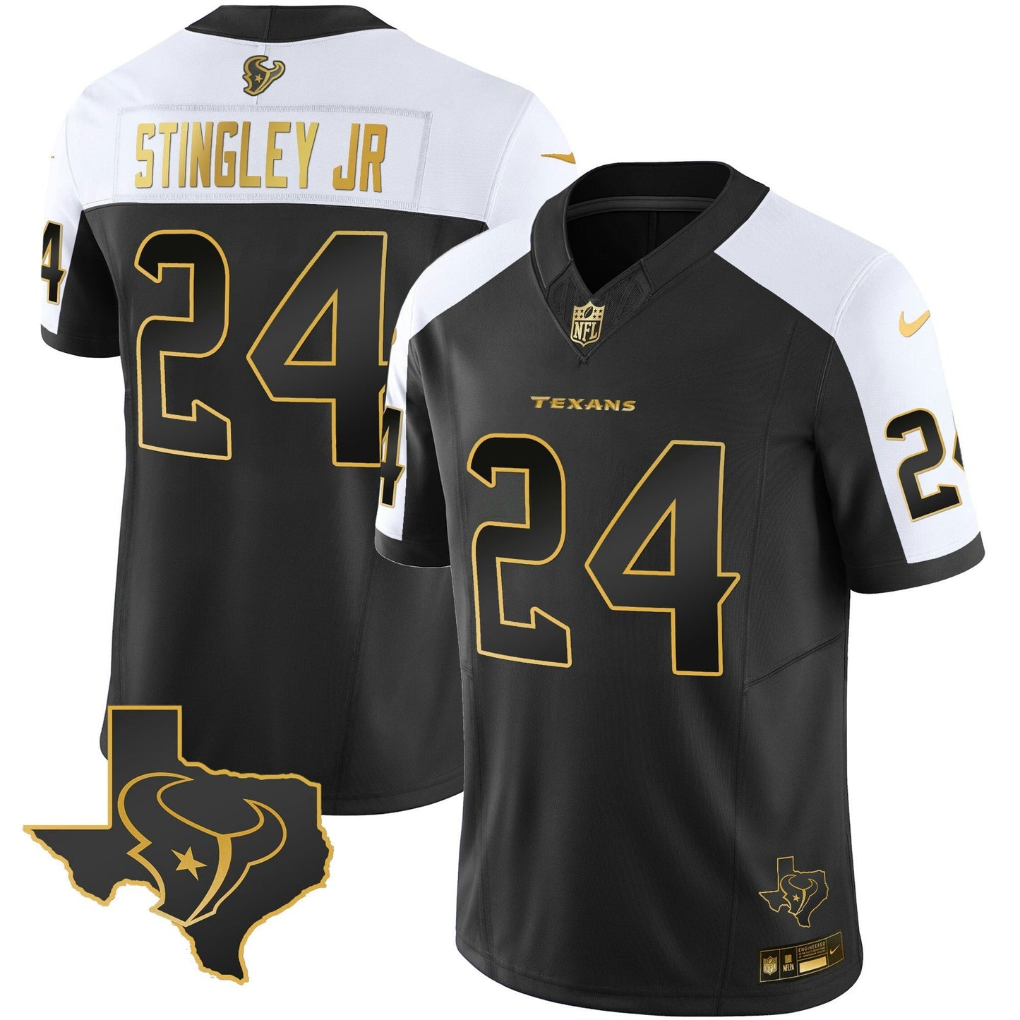 Camisa NFL Men’s Houston Gold Vapor Limited Jersey