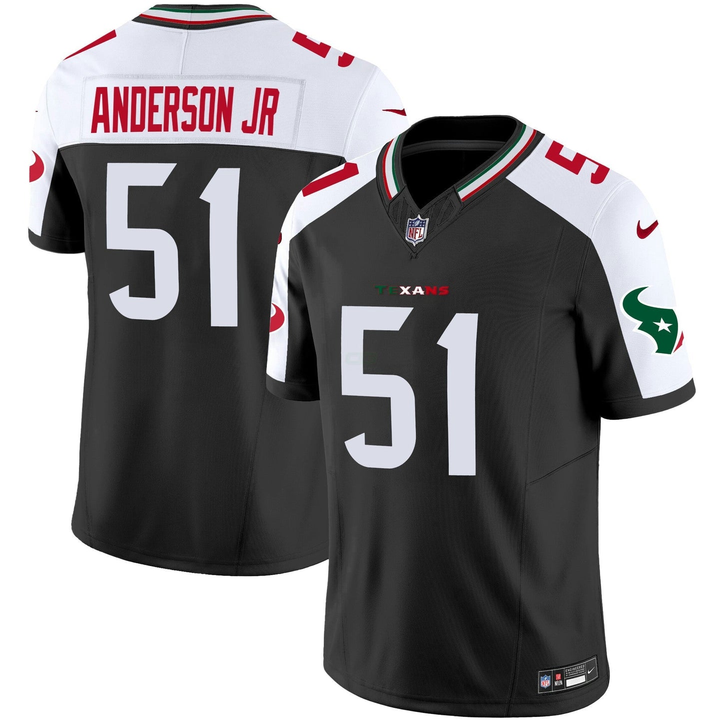 Camisa NFL Men’s Houston Mexico Vapor Limited Jersey