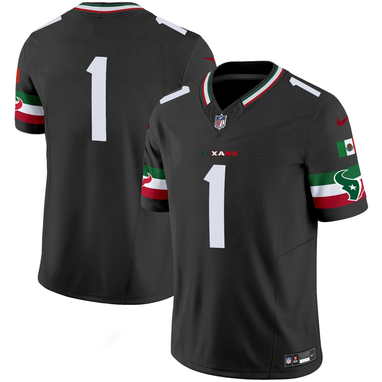 Camisa NFL Men’s Houston Mexico Vapor Limited Jersey
