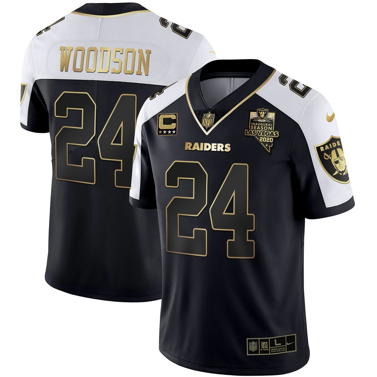 Camisa NFL Men’s Inaugural Season Patch Dourada & Split