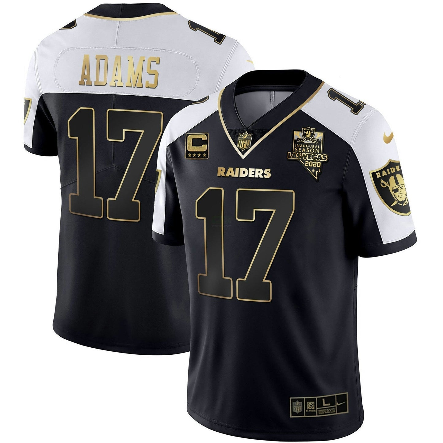 Camisa NFL Men’s Inaugural Season Patch Dourada & Split