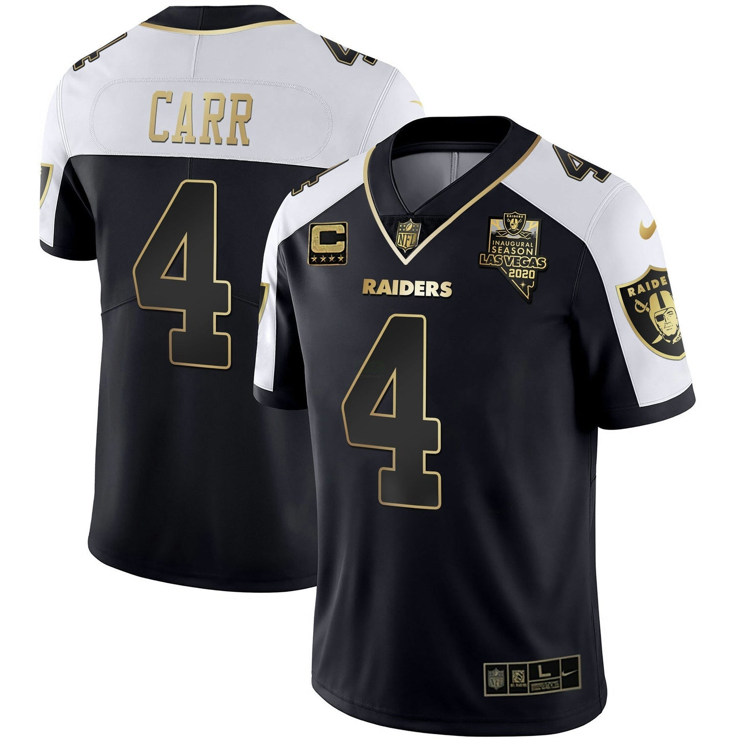 Camisa NFL Men’s Inaugural Season Patch Dourada & Split