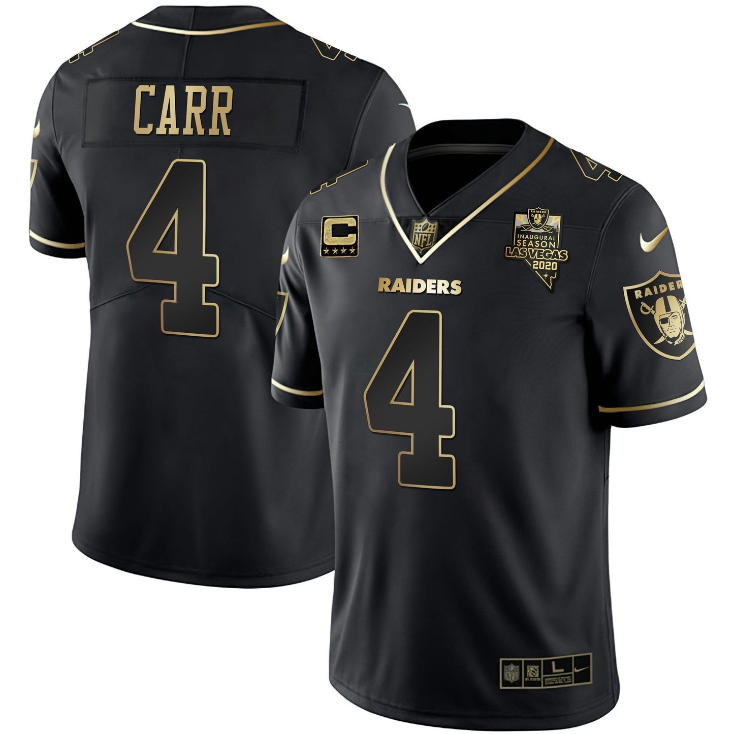 Camisa NFL Men’s Inaugural Season Patch Dourada & Split