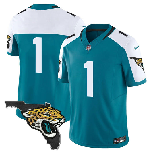 Camisa NFL Men’s Jacksonville Florida Patch Vapor Jersey