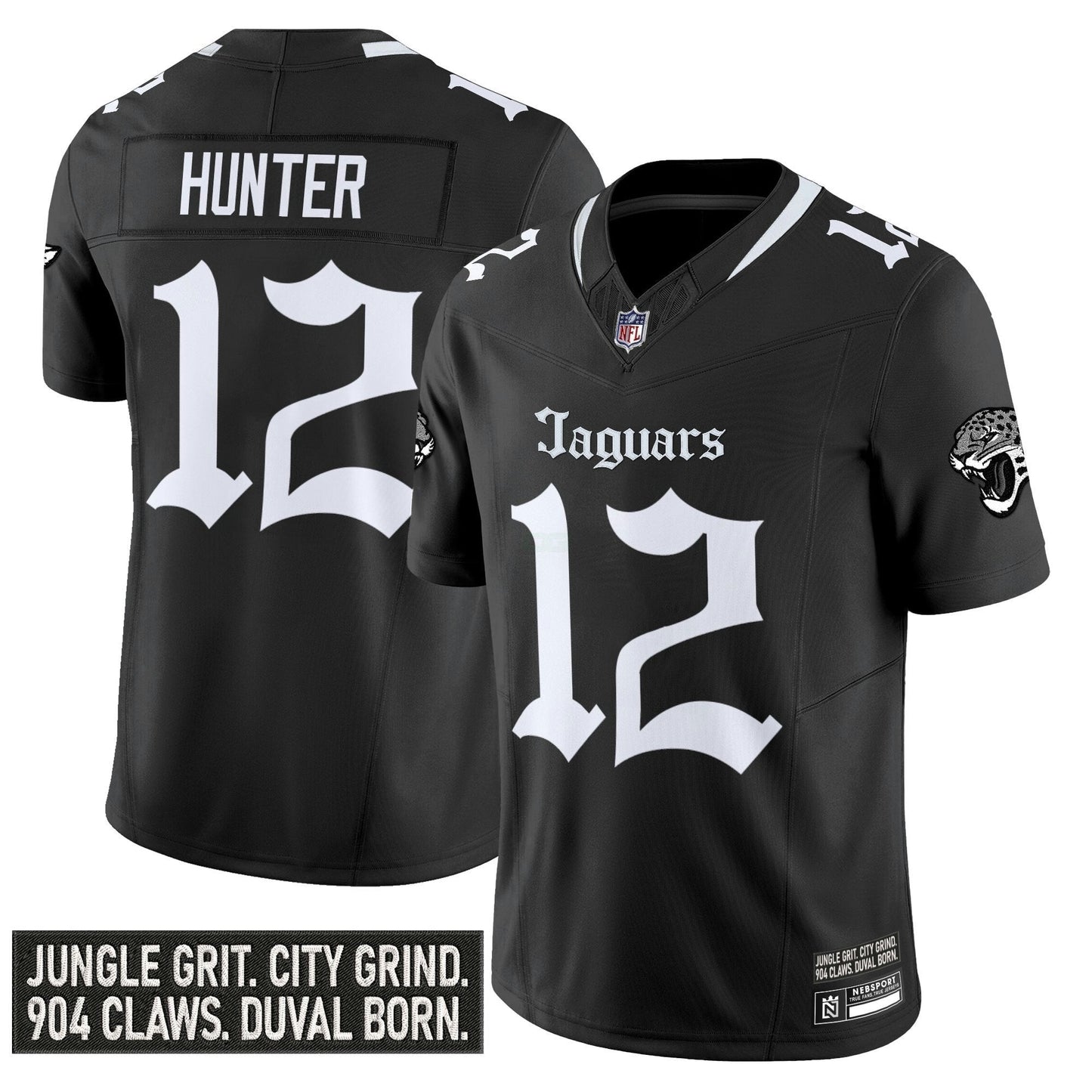 Camisa NFL Men’s Jacksonville ‘Gothic Duvall Shadows Edition’ Vapor Jersey