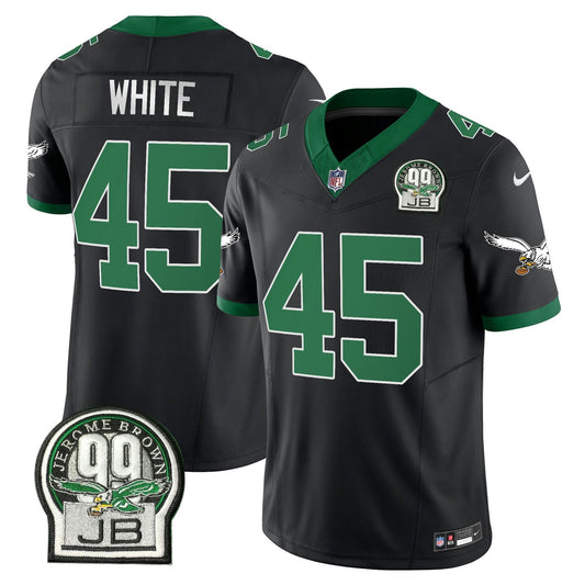 Camisa NFL Men’s Jerome Brown Patch Kelly Green Alternativa Jersey V2