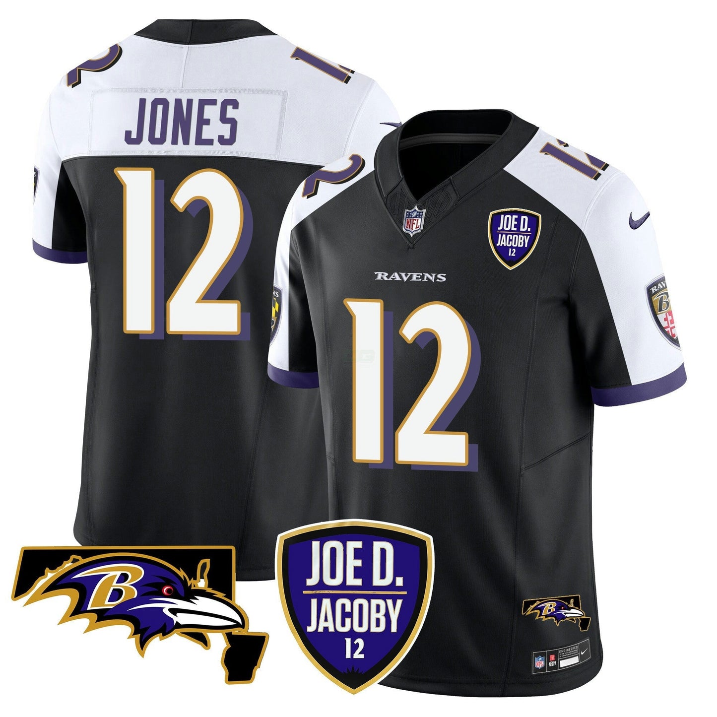 Camisa NFL Men’s Joe D & Jacoby Patch Vapor Limited Jersey