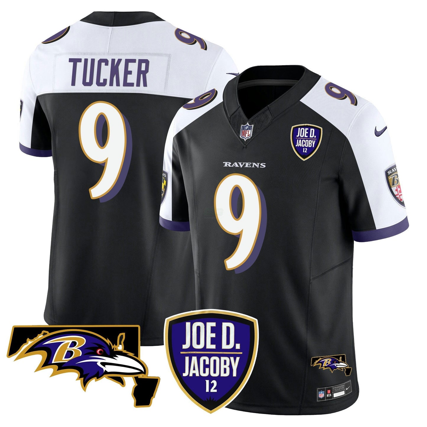 Camisa NFL Men’s Joe D & Jacoby Patch Vapor Limited Jersey