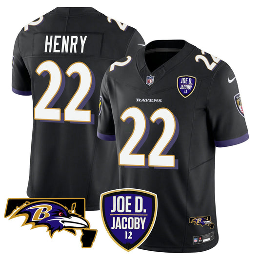 Camisa NFL Men’s Joe D & Jacoby Patch Vapor Limited Jersey