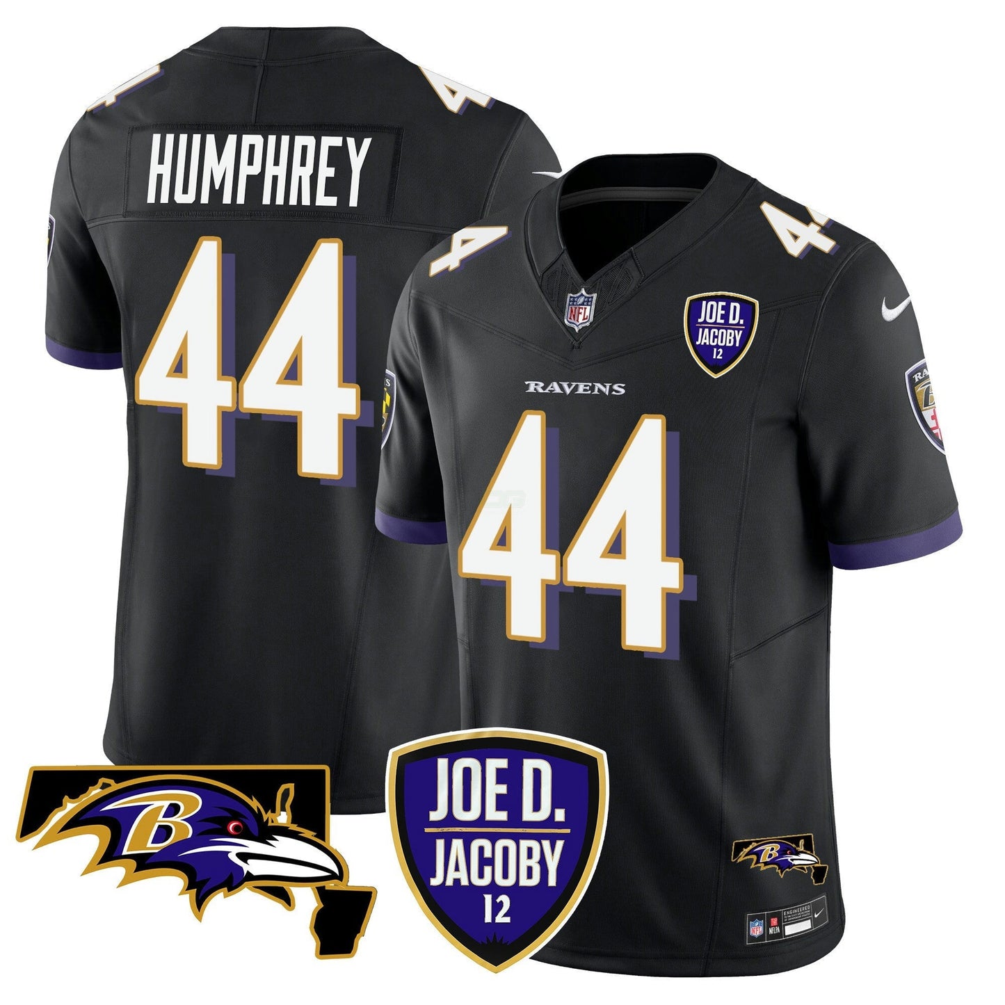 Camisa NFL Men’s Joe D & Jacoby Patch Vapor Limited Jersey
