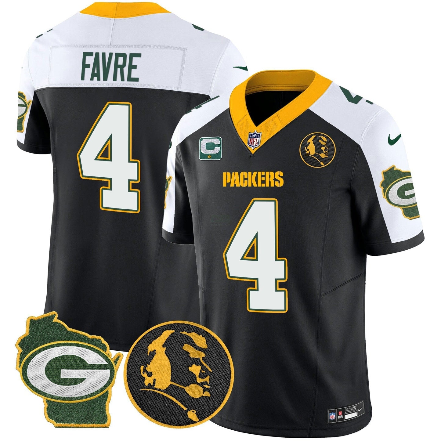 Camisa NFL Men’s John Madden & Home Patch Vapor Limited Jersey