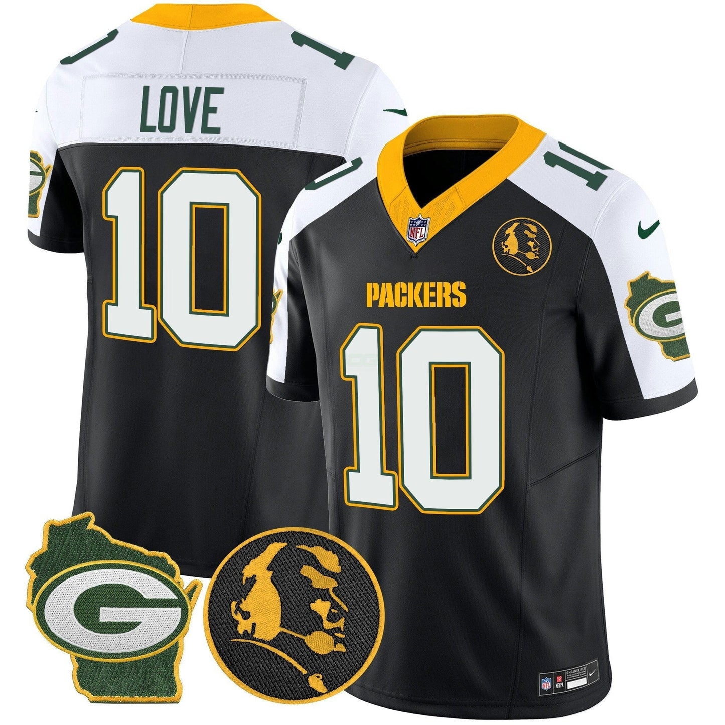 Camisa NFL Men’s John Madden & Home Patch Vapor Limited Jersey