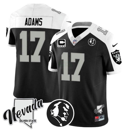 Camisa NFL Men’s John Madden Honoring & Nevada Silver State Patch Vapor Jersey