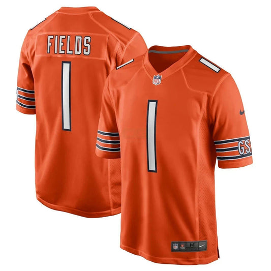 Camisa NFL Men’s Justin Fields Chicago Game Jersey - Justin Fields