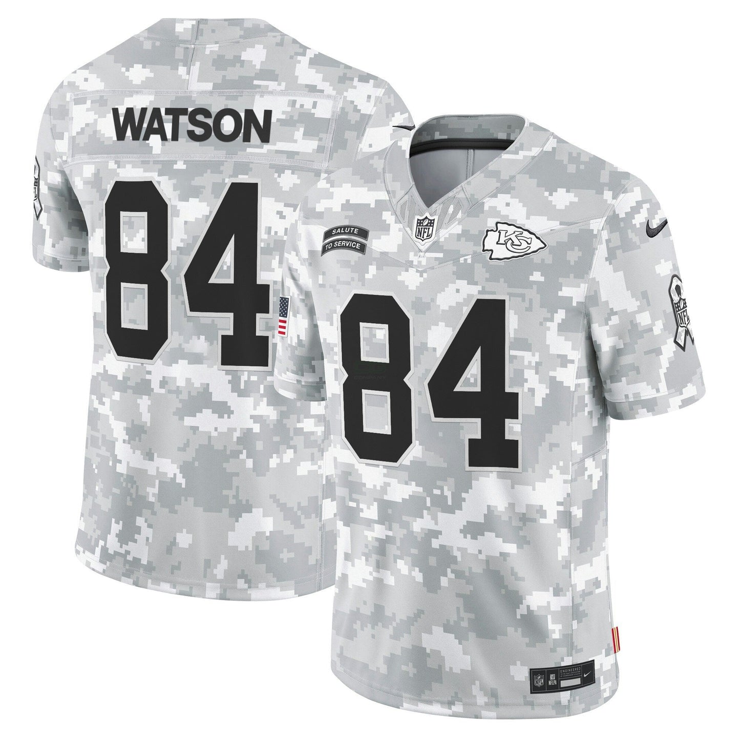 Camisa NFL Men’s Kansas City 2024 Salute to Service Vapor Limited Jersey – All stitched