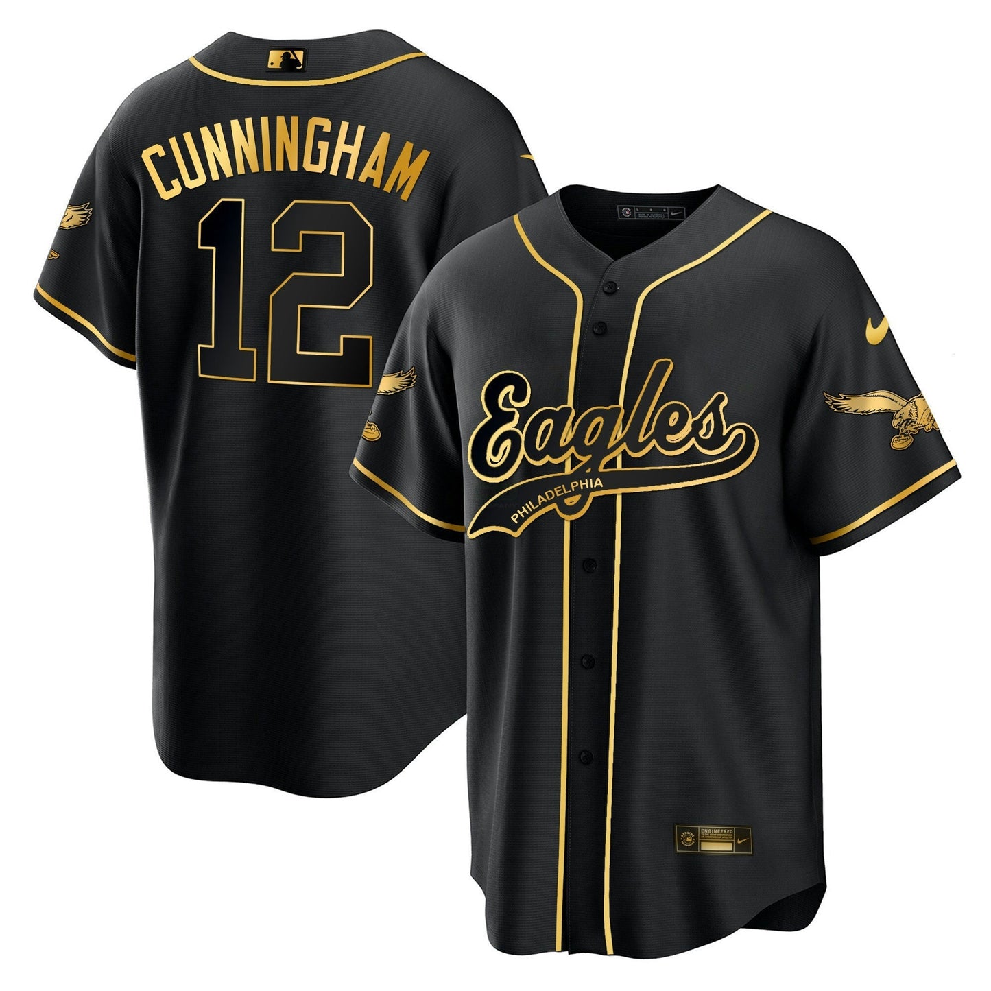 Camisa NFL Men’s Kelly Green Baseball Limited Jersey