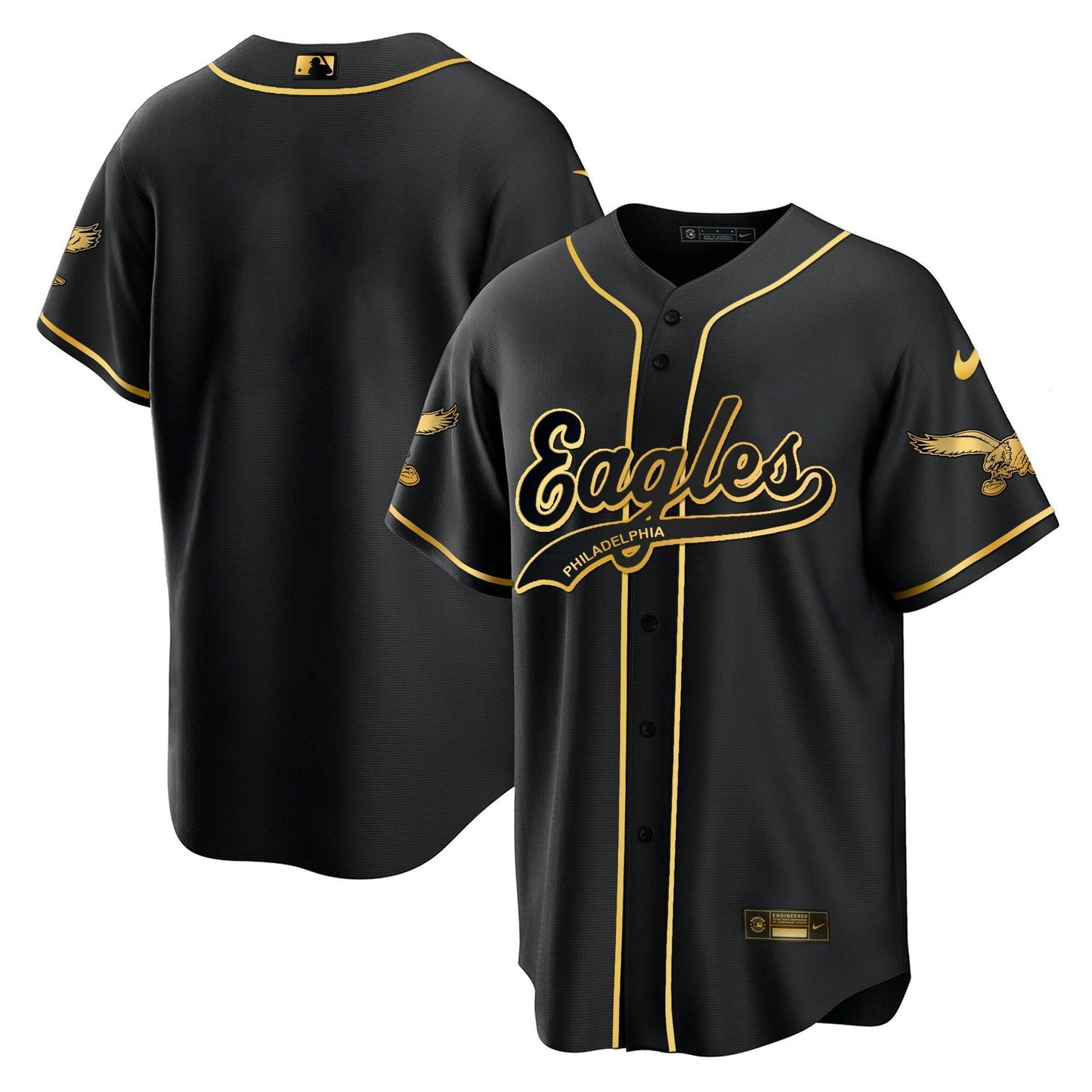 Camisa NFL Men’s Kelly Green Baseball Limited Jersey