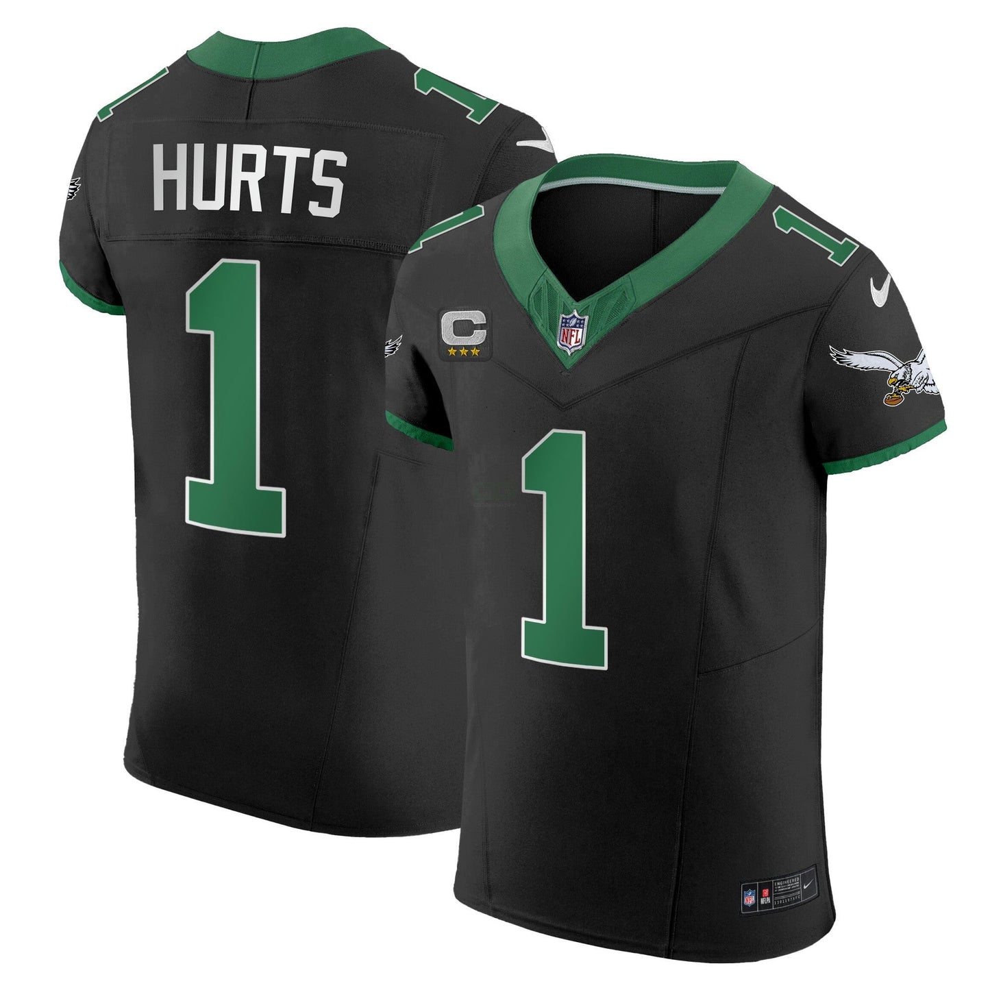 Camisa NFL Men’s Kelly Green Vapor Elite Jersey