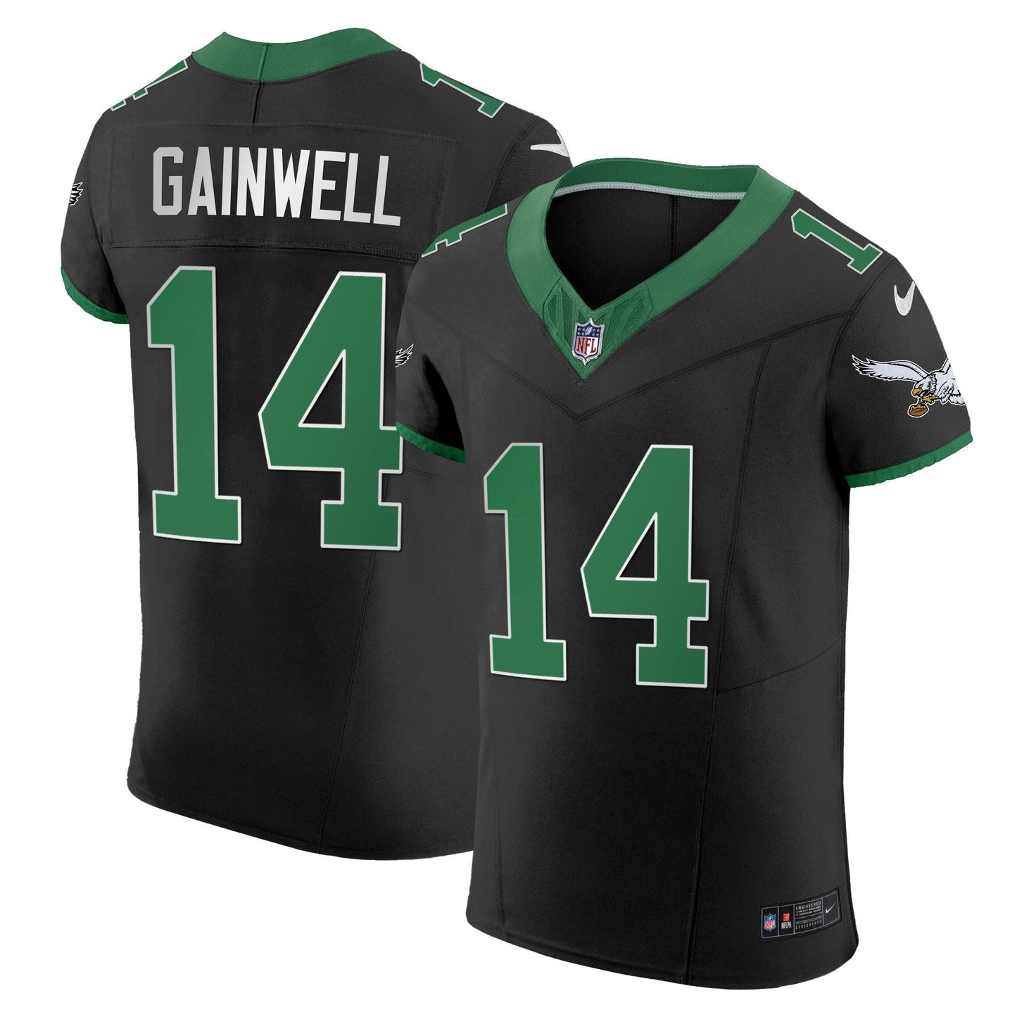 Camisa NFL Men’s Kelly Green Vapor Elite Jersey