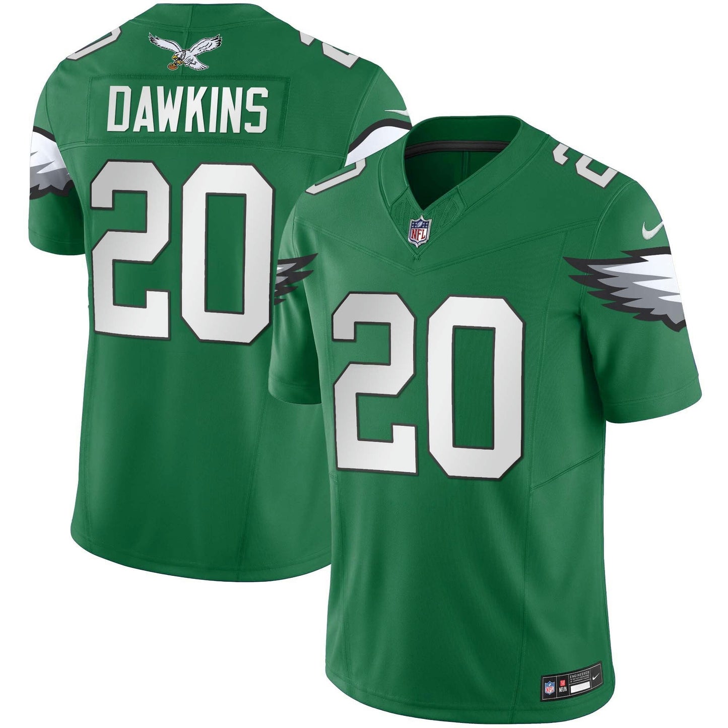 Camisa NFL Men’s Kelly Green Vapor Limited Jersey V3