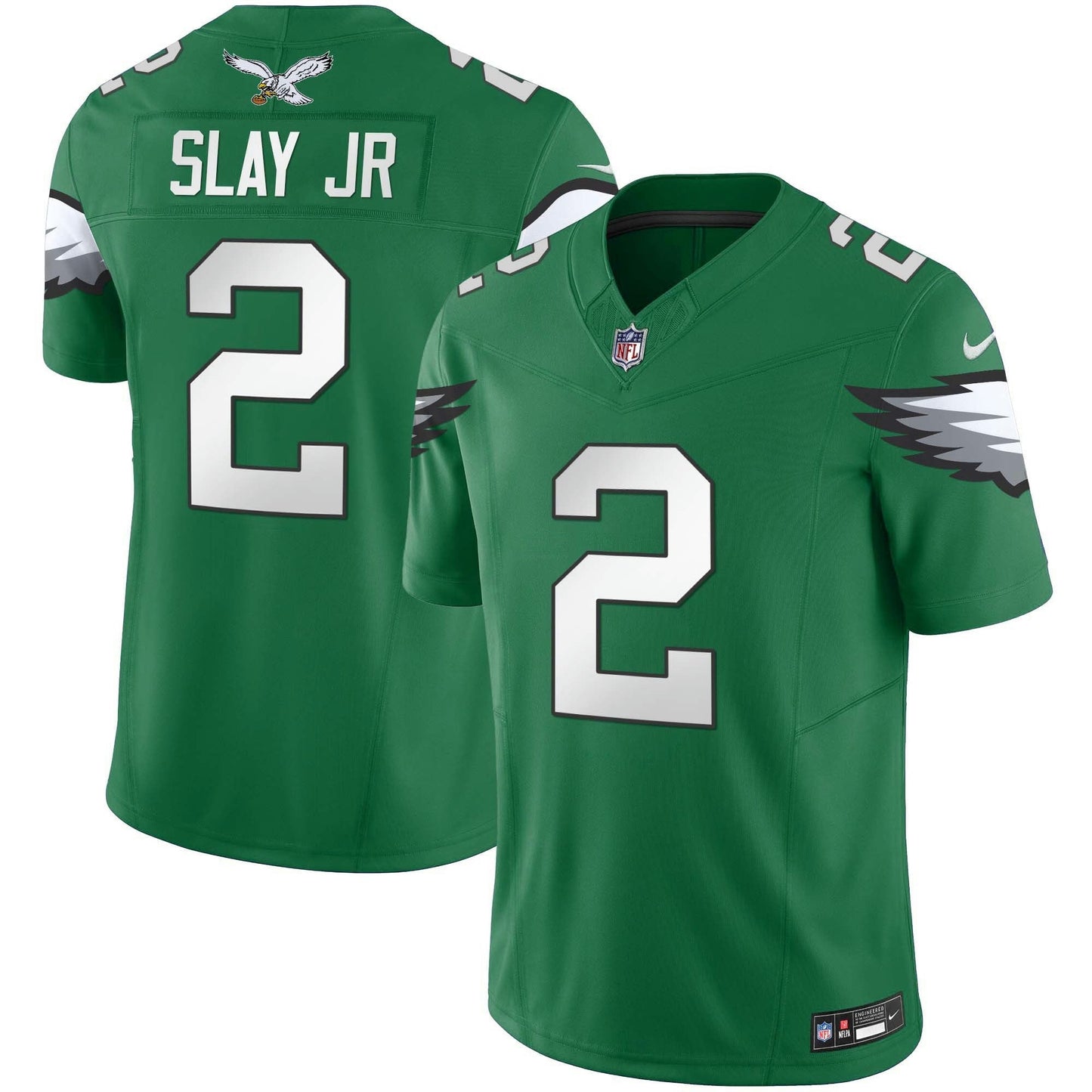Camisa NFL Men’s Kelly Green Vapor Limited Jersey V3