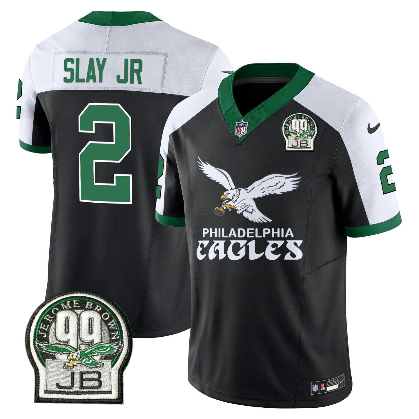 Camisa NFL Men’s Kelly Green Vapor Limited Jersey V5