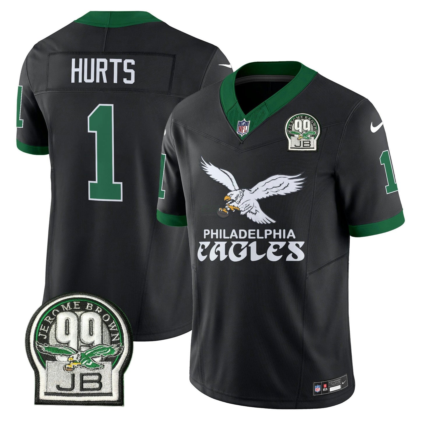 Camisa NFL Men’s Kelly Green Vapor Limited Jersey V5