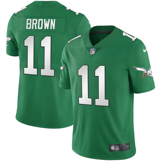 Camisa NFL Men’s Kelly Green Vapor Throwback 90s Jersey
