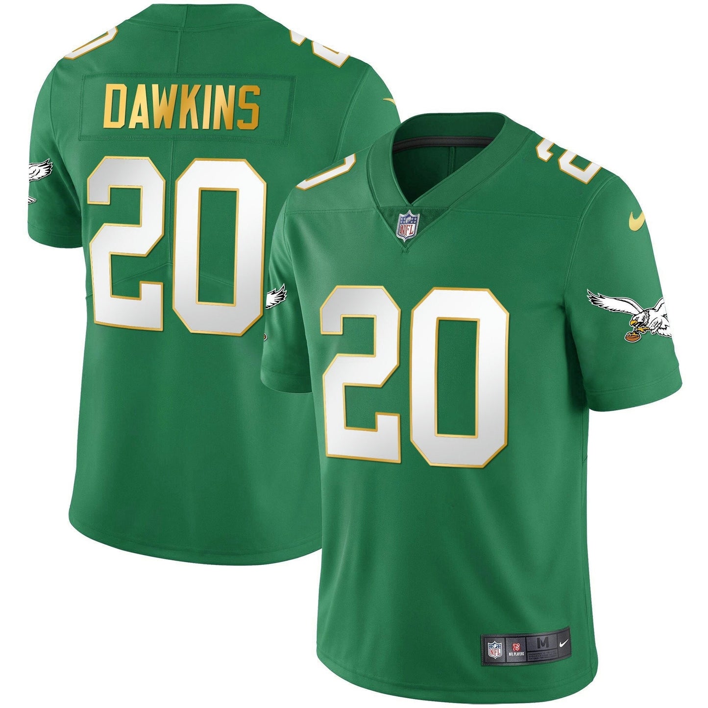 Camisa NFL Men’s Kelly Verde Dourada Jersey