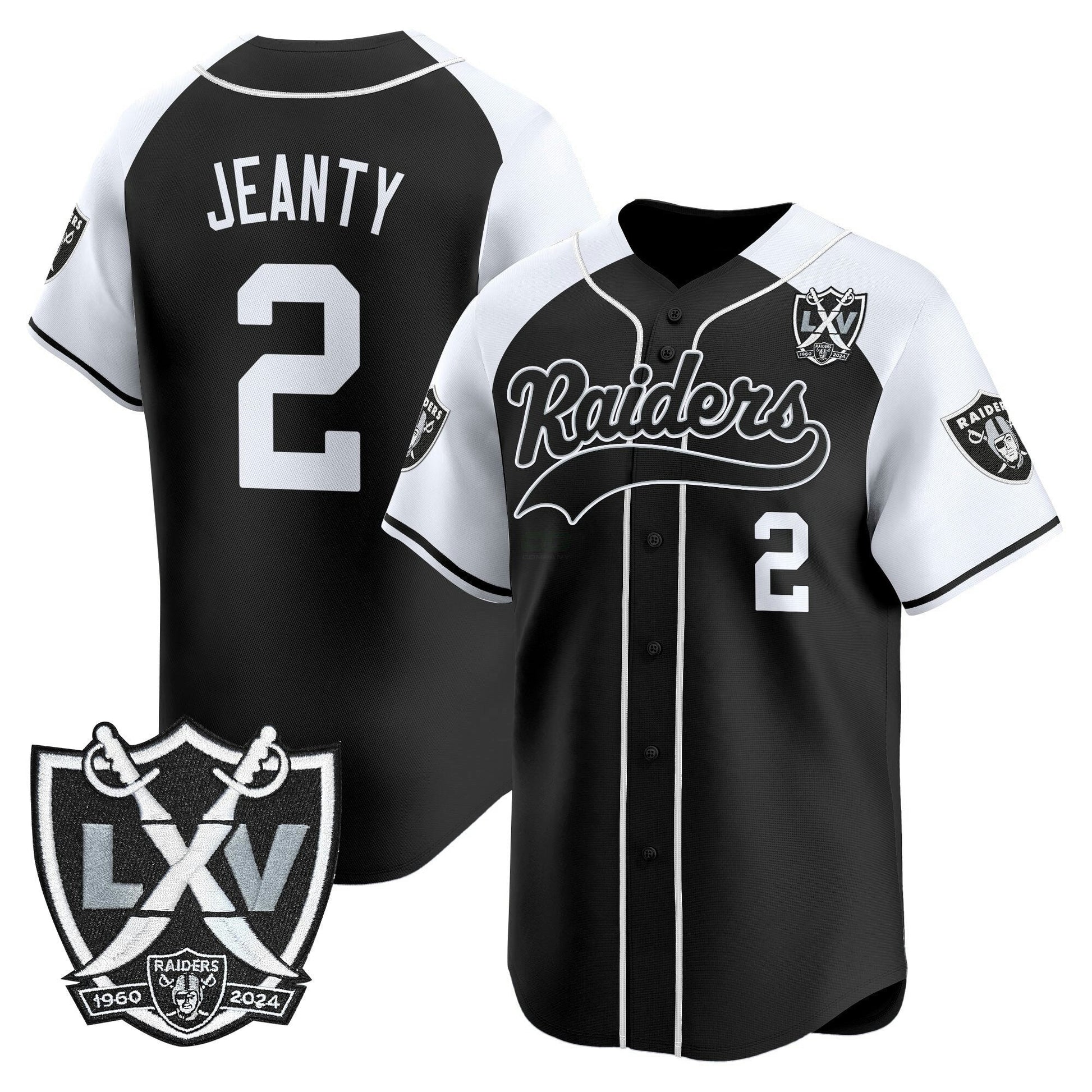 Camisa NFL Men’s Las Vegas 65th Anniversary Patch Vapor Jersey
