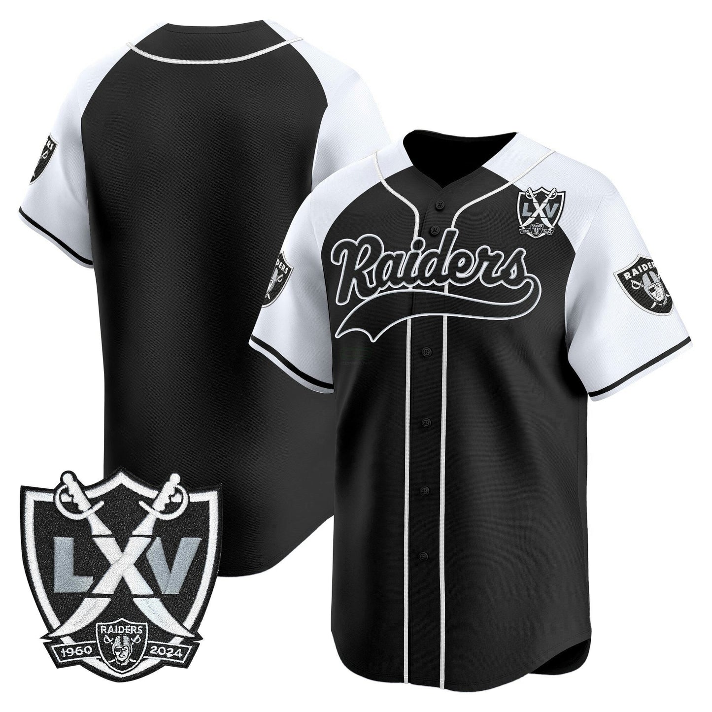 Camisa NFL Men’s Las Vegas 65th Anniversary Patch Vapor Jersey