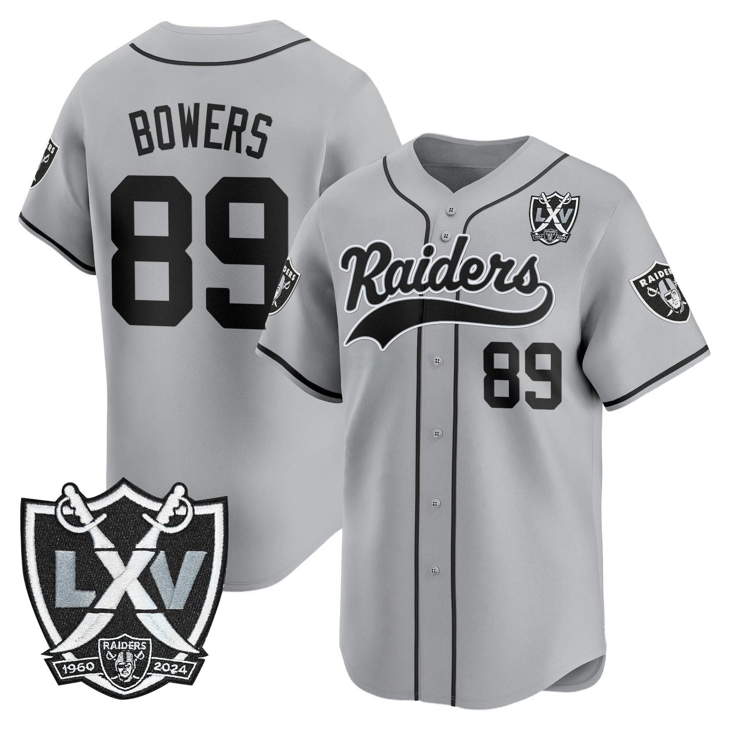 Camisa NFL Men’s Las Vegas 65th Anniversary Patch Vapor Jersey