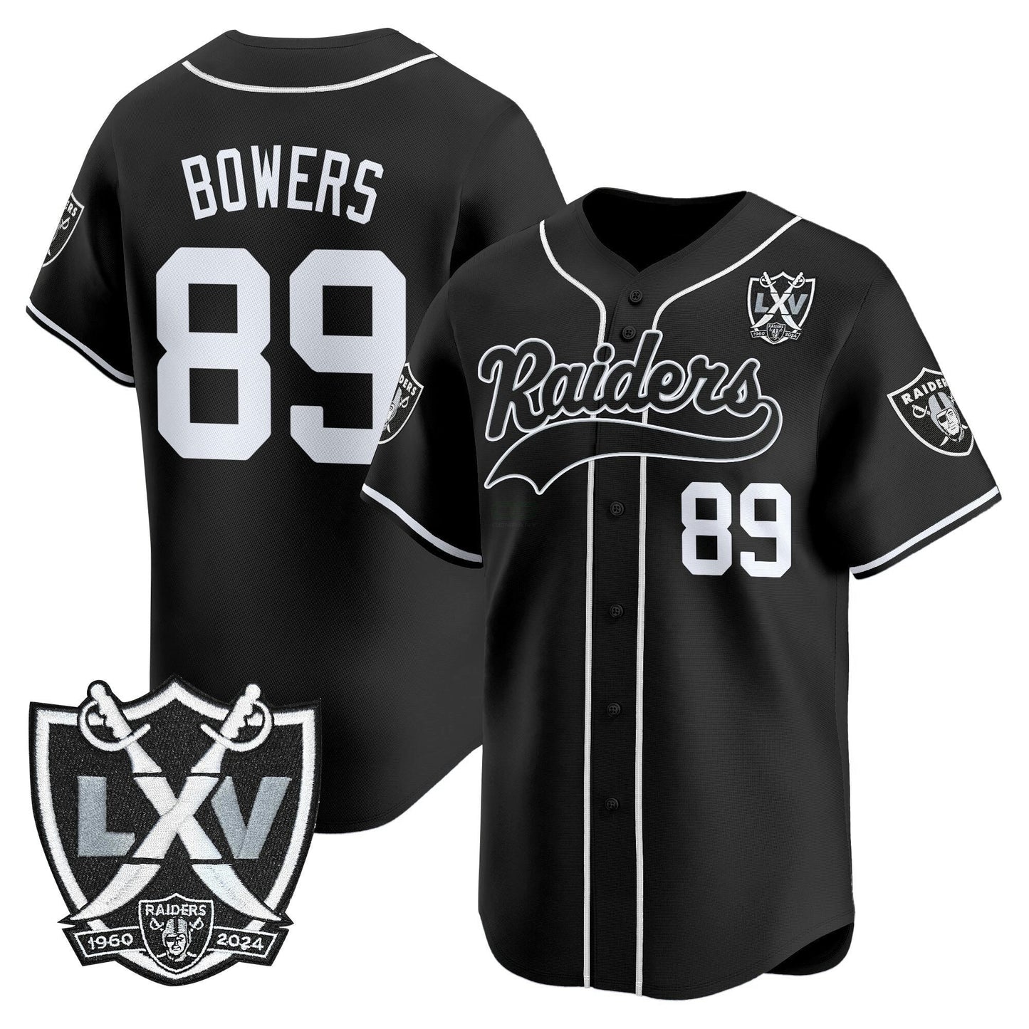 Camisa NFL Men’s Las Vegas 65th Anniversary Patch Vapor Jersey