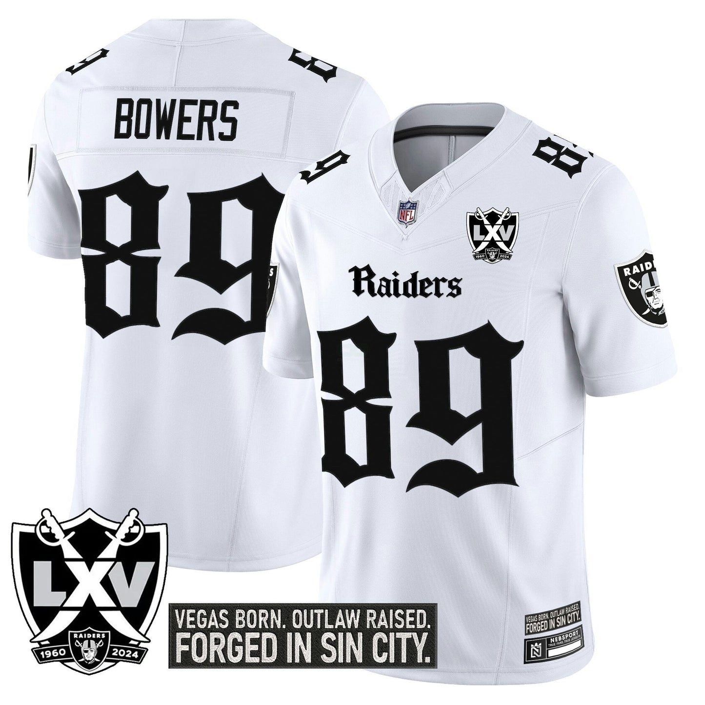Camisa NFL Men’s Las Vegas ‘Gothic Sin City Shadows Edition’ Vapor Limited Jersey