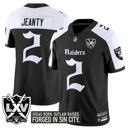 Camisa NFL Men’s Las Vegas ‘Gothic Sin City Shadows Edition’ Vapor Limited Jersey