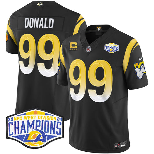 Camisa NFL Men’s Los Angeles 2024 NFC West Division Champions Vapor Limited Jersey