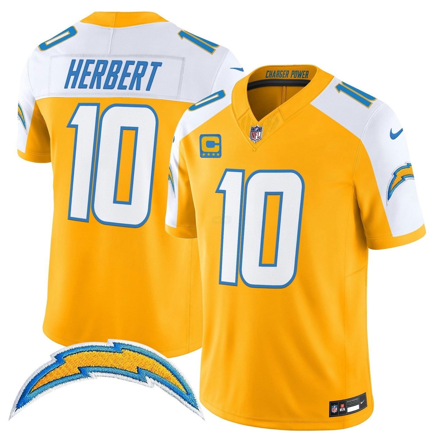 Camisa NFL Men’s Los Angeles 2025 Alternativa Charger Power Vapor Limited Jersey
