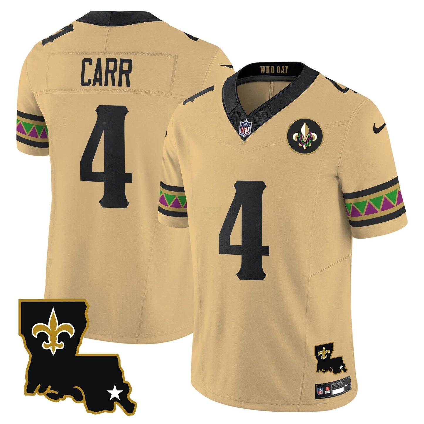 Camisa NFL Men’s Mardi Gras Vapor Limited Jersey